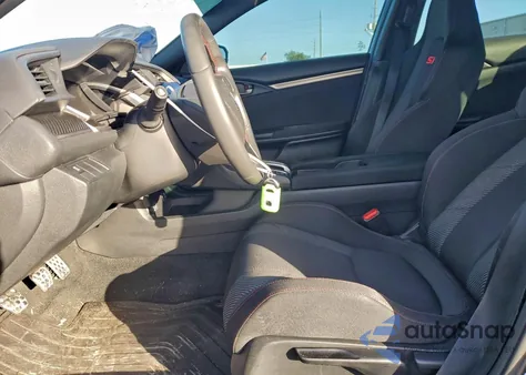 2019 Honda Civic Si из США, поврежденный, VIN 2HGFC1E56KH707759